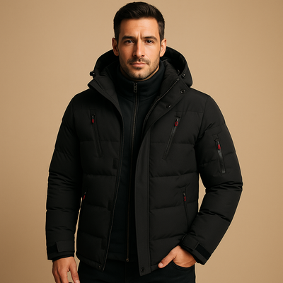 Chaqueta Klaus de Invierno Acolchada con Cremallera