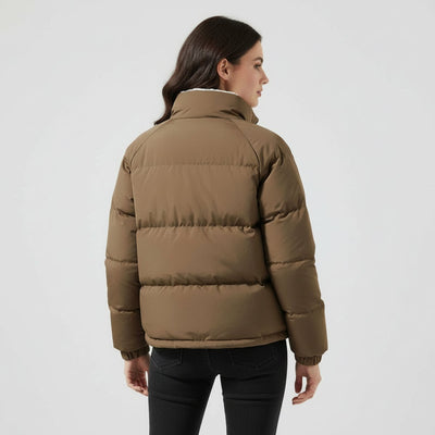 Chaqueta Acolchada Charlotte con Capucha y Forro Polar