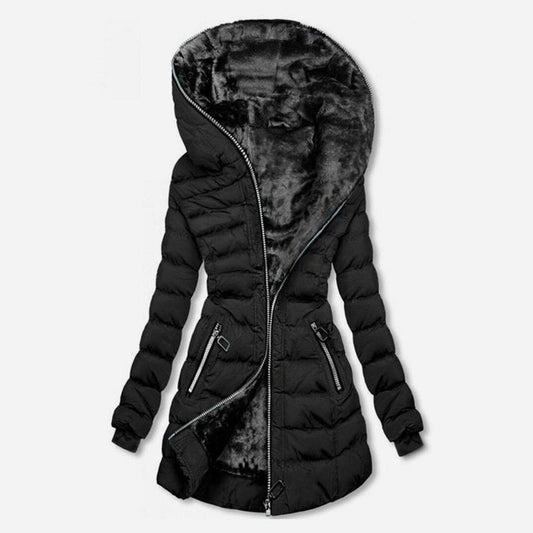 Chaqueta Annika Acolchada con Forro Polar y Cremallera