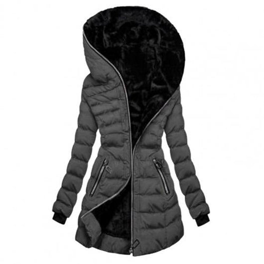 Chaqueta Annika Acolchada con Forro Polar y Cremallera